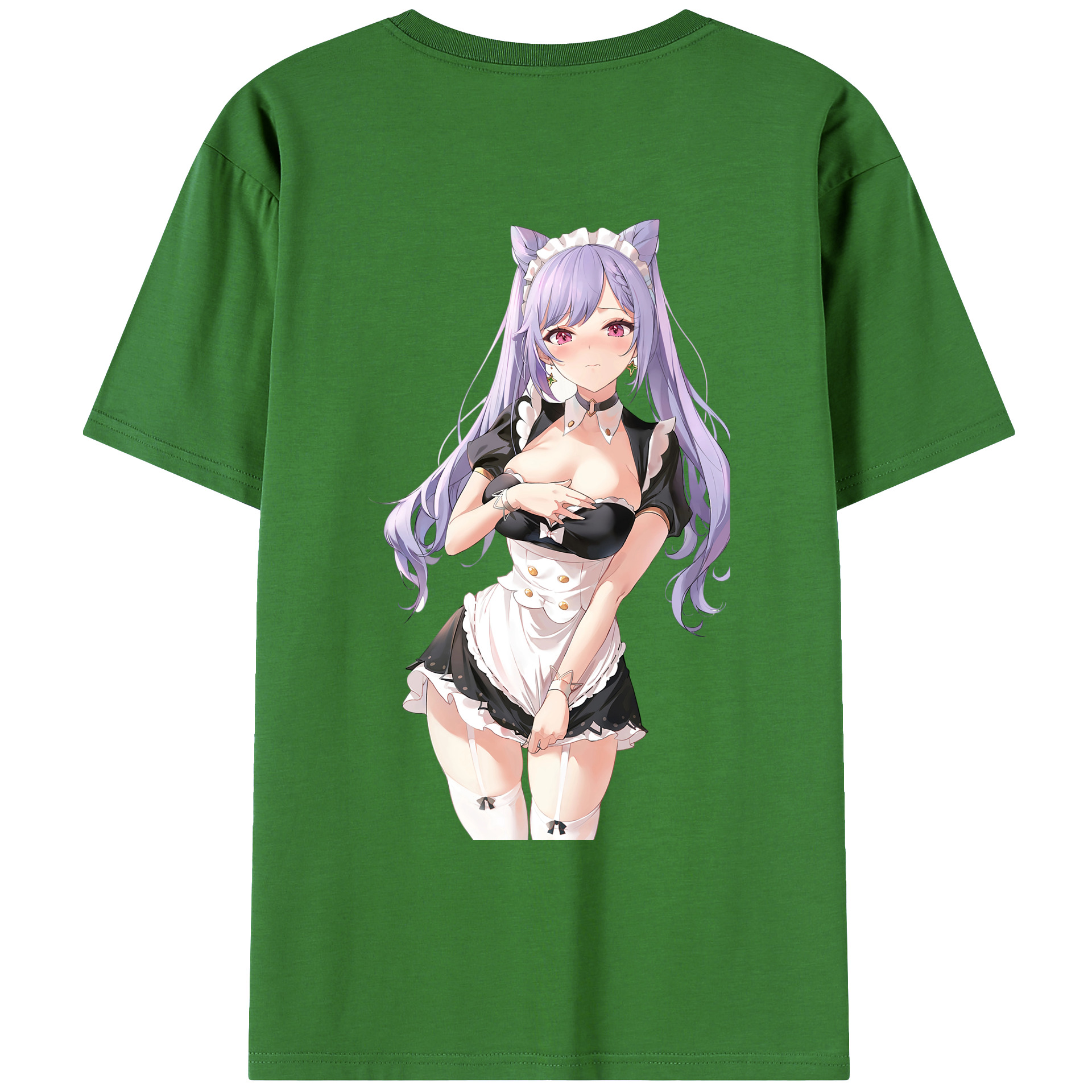 げんし神 刻晴 こくせい genshin Kokusei レディース半袖Tシャツ(バックプリント)